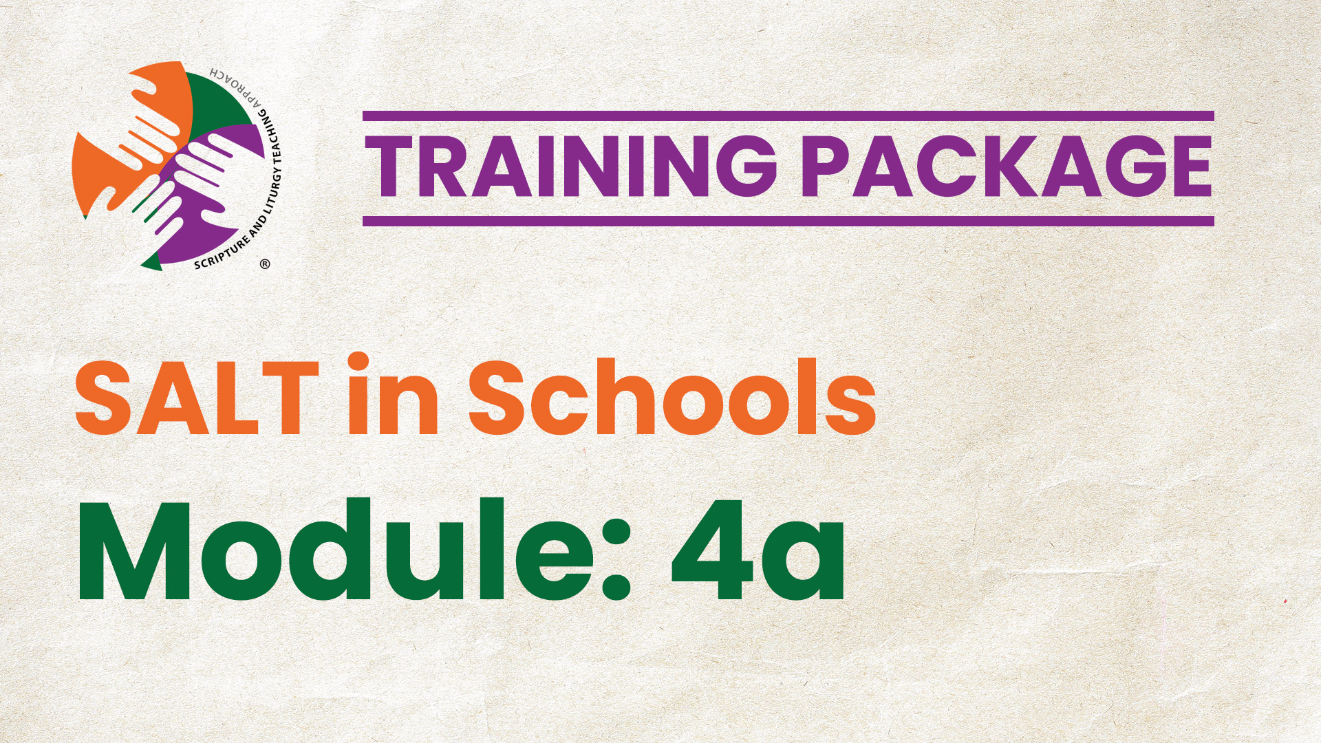 Module 4a: Matching with Your Curriculum